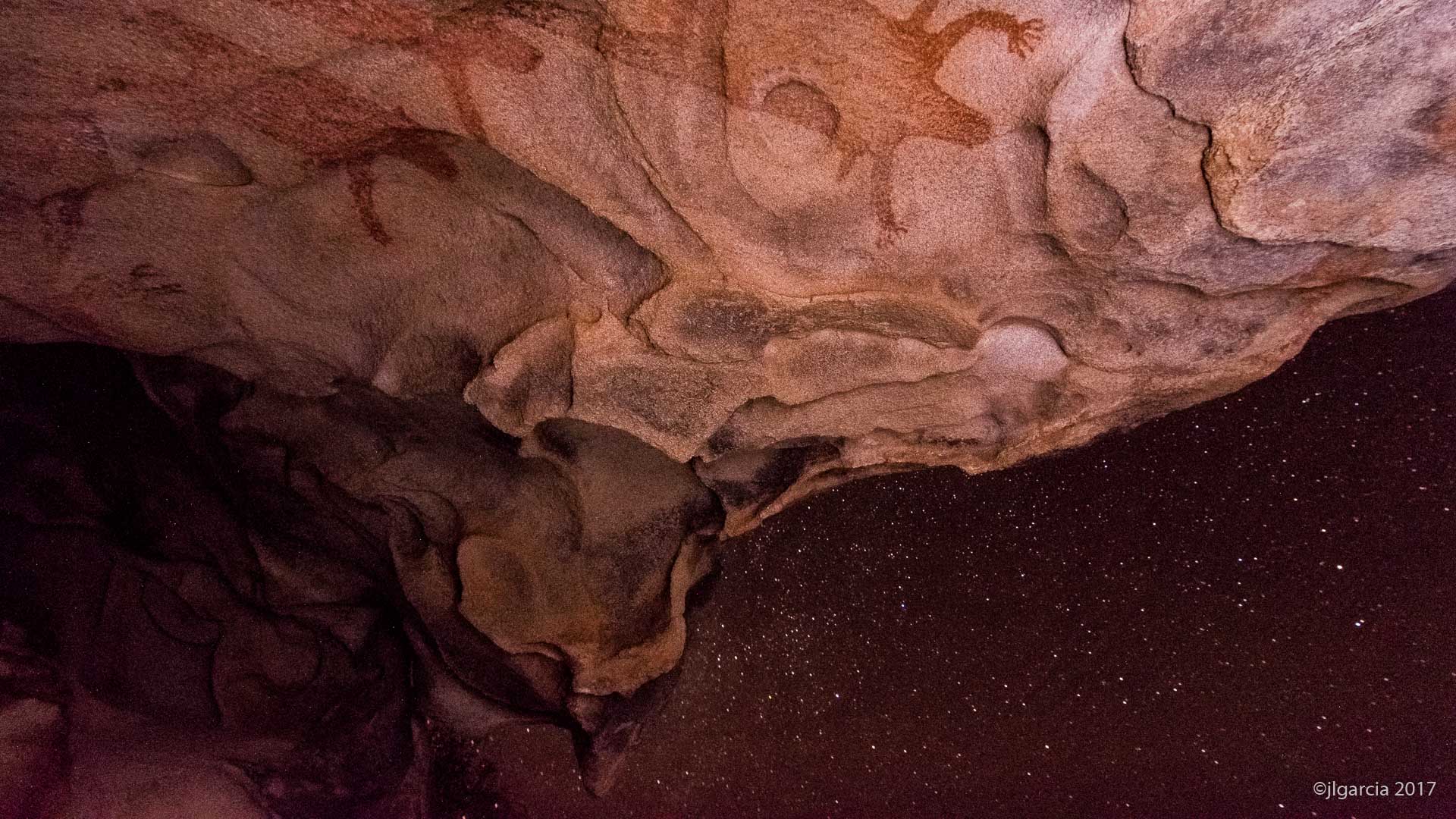 Estrellas desde de la cueva